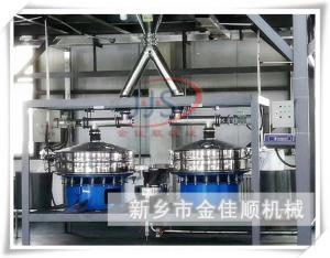 三次元振動篩使用現場